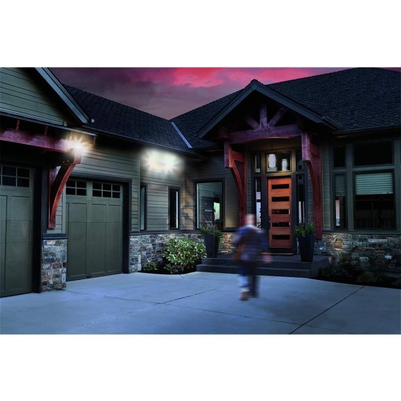 MS180W 180 Replacement Motion Security Sensor Floodlight, White