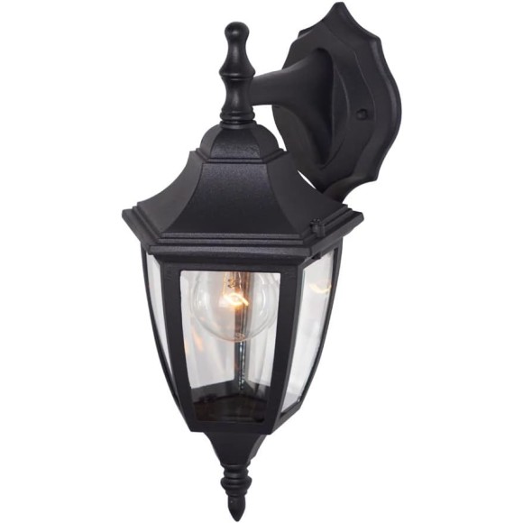 Designers Fountain 2461-BK Today's Home Outdoor Wall Lantern Sconce, 14.25in H, Black