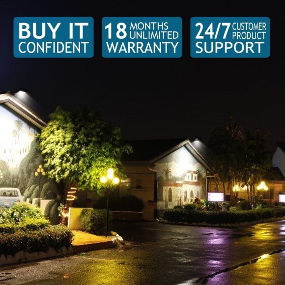 10w 12v Ac or Dc Warm White Led Flood Light Waterproof Outdoor Lights 750lm 80w Halogen Bulb Equivalent Black Case