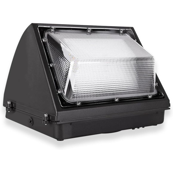 120W LED Wall Pack Light Fixtures, Commercial Security Lighting, 5700K Cool White, 16200 Lumens, IP65 Waterproof Outdoor Wall Mount Flood Lights for Roadways, Warehouses, Building