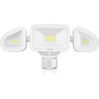 42W LED Security Lights Motion Sensor Light Outdoor Flood Light, 3600LM 5000K IP65 Waterproof, 3 Adjustable Heads Motion Detector Lights for Outside Garage Yard Garden Porch Entryways