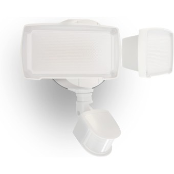 19W LED Security Lights Motion Sensor Light Outdoor, 2000LM Motion Flood Light, 5000K, IP65 Waterproof, 2 Adjustable Head Motion Detector Security Light for Exterior,Outside,Garage,Yard(White)