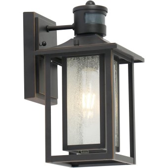 Motion Sensor LED Outdoor Wall Lights,Exterior Wall Lanterns,Matte Black Finish Wall Sconce for Front Door, Garage, Stairway, Living Room