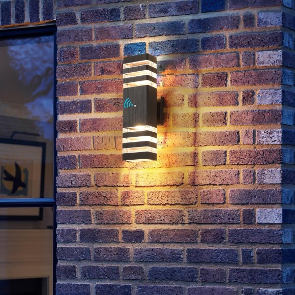 Outdoor Light Fixture 4 Pack, 14W IP65 3000K 1100LM Warm White Outdoor Wall Lights, up and Down Lights Outdoor, Aluminum Waterproof Outside Lights for House Porch Patio