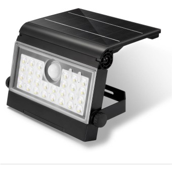 Solar Lights Outdoor, 2200mah Motion Sensor Outdoor Lights with 3 Modes, Security Lights IP67 Waterproof, Outdoor Flood Light for Yard, Patio, Garden, Garage, Porch
