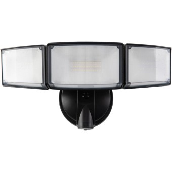 55W 5200LM Flood Lights Outdoor, 5000K Switch Controlled LED Security Lights, IP65 Waterproof Floodlights Black