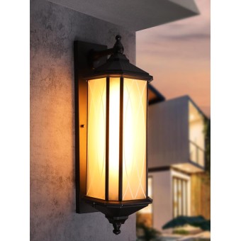 Extra Large 23Inch Outdoor Wall Lights, Classical Style Wall Lantern, Max 60W E26 Base, Exterior Light Fixtures Wall Mount, Porch Light, Wall Sconce for Patio Garage Stairs, Oil Rubbed Bronze